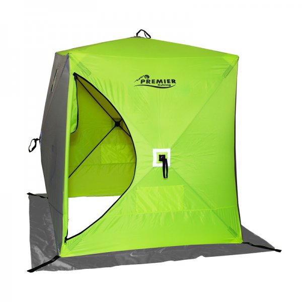 Палатка зимняя Куб 1.5х1.5 yellow lumi/gray PREMIER