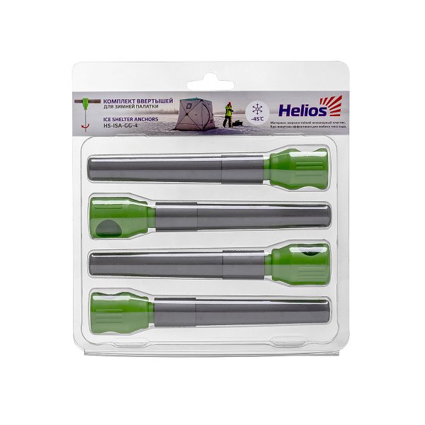 Комплект ввертышей для зимне палатки (-45), (4шт./уп) Helios