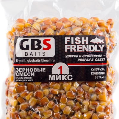 Зерновая Смесь Fish Friendly Микс-1 (1кг)