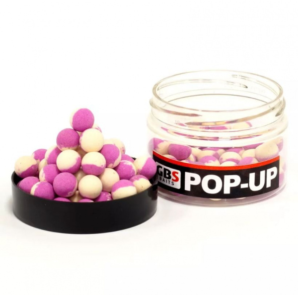 Бойлы POP-UP GBS "CHARMING PLUM" Чарующая Слива 10 мм 40 гр (банка)