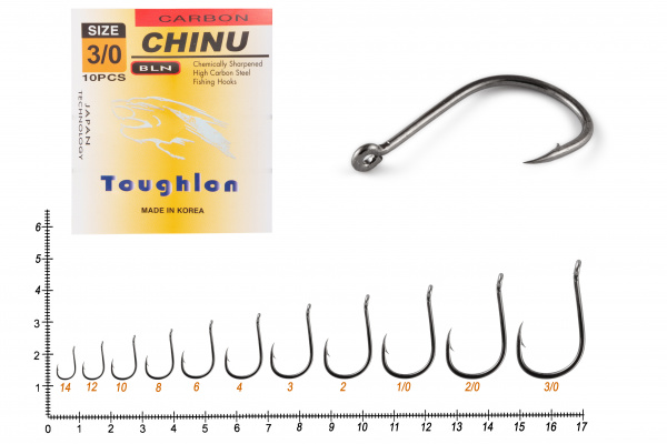 Крючки Toughlon CHINU