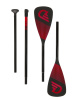 Весло DAMA DOUBLE BLADE (двойное) RED LOGO