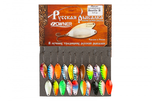 Микроколебалки «Русская рыбалка» Beetle B (3,0г)