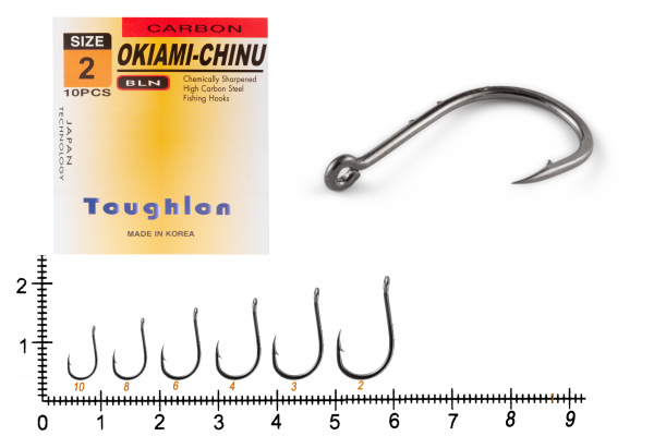 Крючки Toughlon OKIAMI CHINU