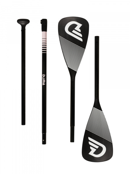 Весло DAMA DOUBLE BLADE (двойное) WHITE LOGO