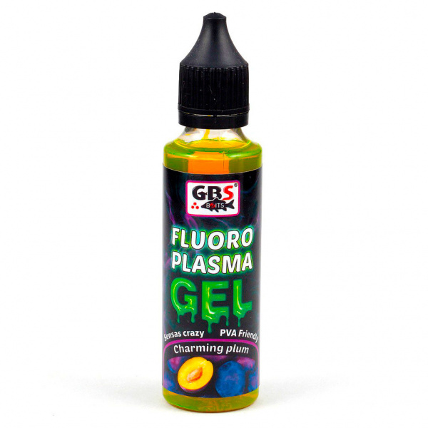 Флюоресцентный гель GBS "Fluoro Plazma" Charming Plum Чарующая Слива